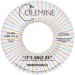 Monophonics - "It's Only Us" b/w "Get the Gold" 7-inch VINYL