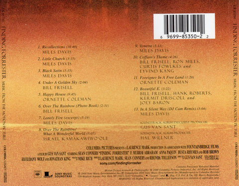 Finding Forrester- Music From the Motion Picture CD