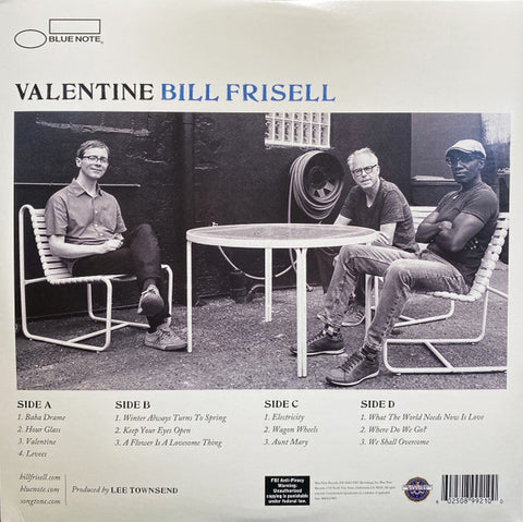 Bill Frisell - Valentine (2xLP) VINYL (AUTOGRAPHED)