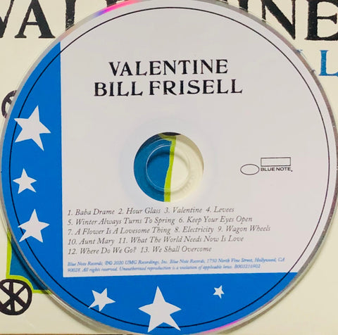 Bill Frisell - Valentine CD (AUTOGRAPHED)