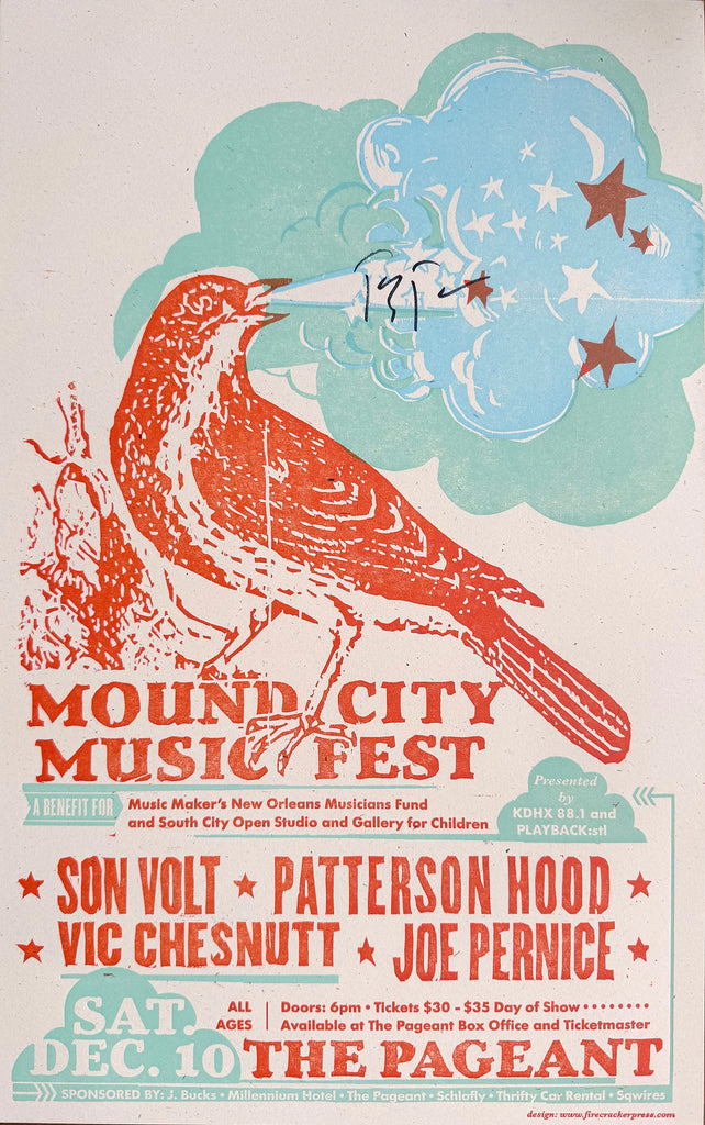 SON VOLT - Mound City Music Fest - The Pageant - St. Louis, MO 12/10/05 (Autographed by Jay)