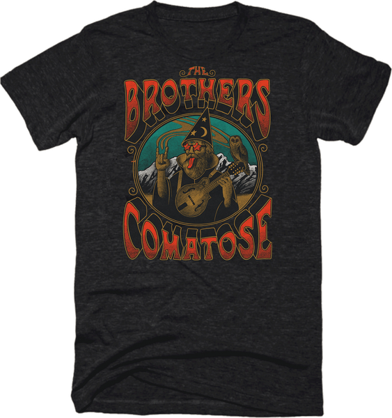 The Brothers Comatose Wizard TShirt Dolger Artist Stores