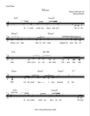 Patricia Barber "Muse" (in key of F) Lead Sheet DIGITAL