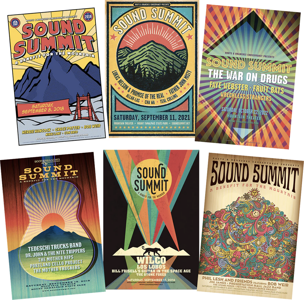 Sound Summit Poster Bundle (2015 - 2022)