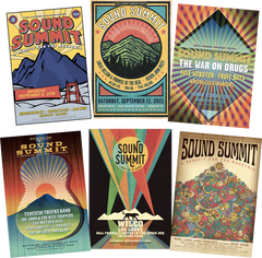 Sound Summit Poster Bundle (2015 - 2022)