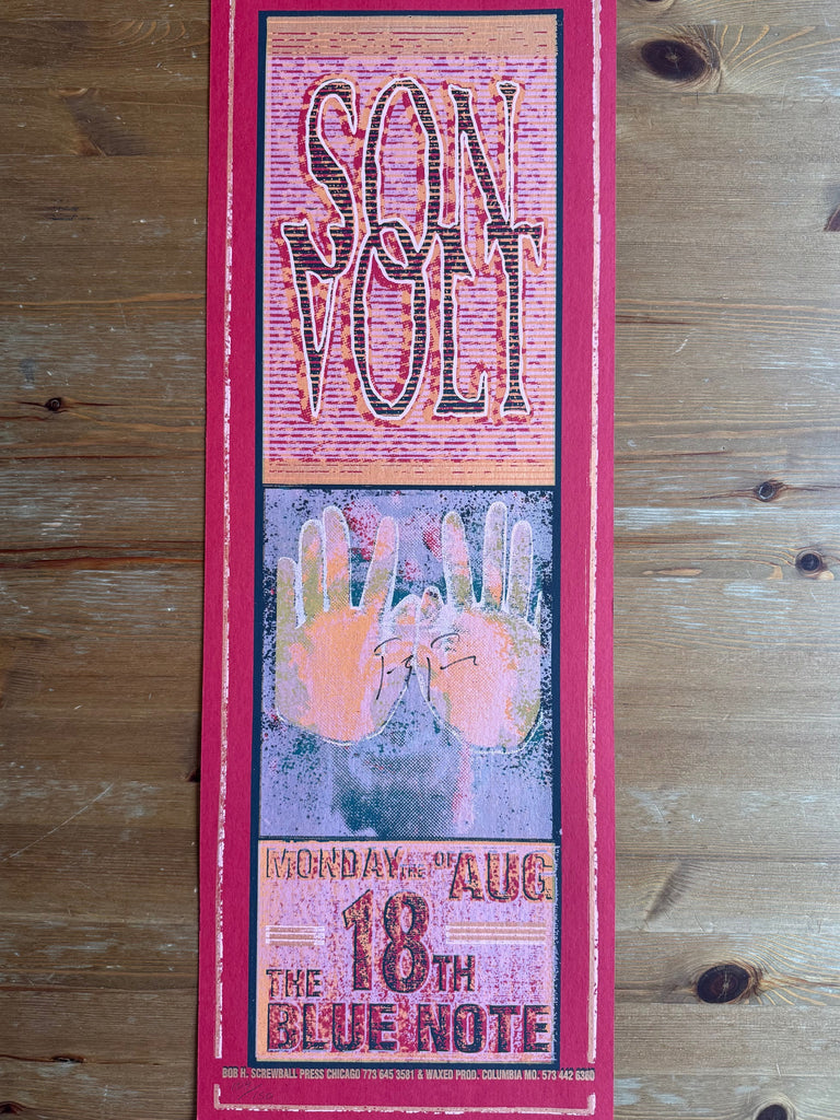 SON VOLT - Blue Note - Columbia, MO. 8/18/97 (Autographed by Jay)