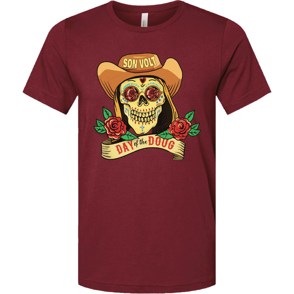 SON VOLT - Day of the Doug Maroon T-shirt