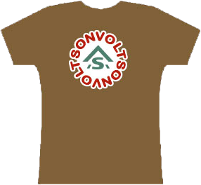 SON VOLT - Women's Red Flower T-shirt