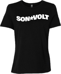SON VOLT - Women's Wavy Black T-shirt