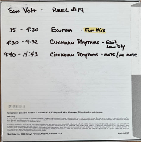 SON VOLT - The Search 1/4inch Tape Reel