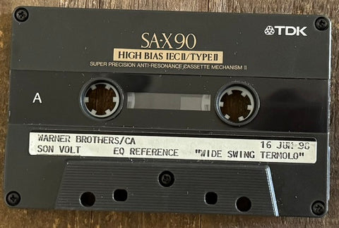 SON VOLT - Straightaways Warner Brothers Reference Cassette