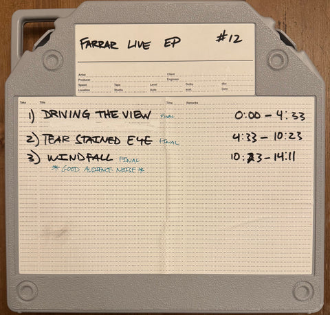 JAY FARRAR - Live EP 1/2inch Tape Reel