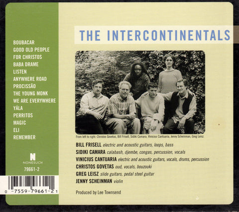 Bill Frisell - Intercontinentals CD