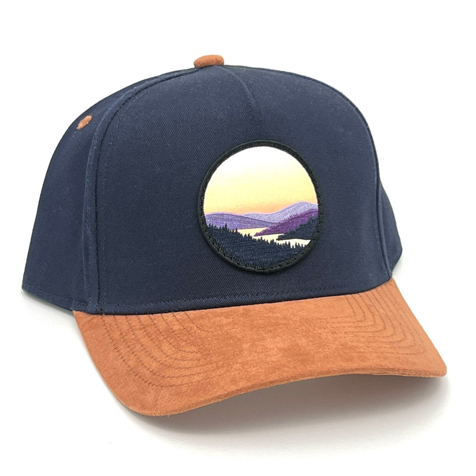 Sound Summit Lakeview Navy Clay w/ Suede Brim Hat