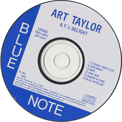 ART TAYLOR - AT's Delight (Japanese Import) CD