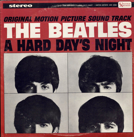 THE BEATLES ‎– A Hard Day's Night (Original Motion Picture Sound Track) LP