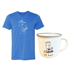 Bill Frisell - Royal Blue T-shirt + Camper Mug