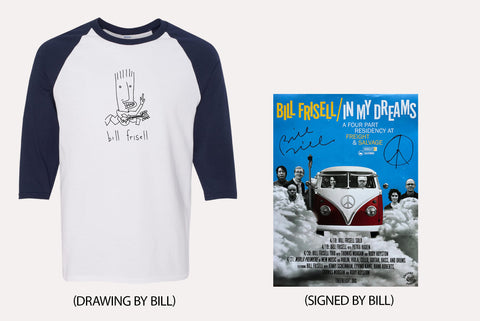 Bill Frisell - T-SHIRT + AUTOGRAPHED POSTER