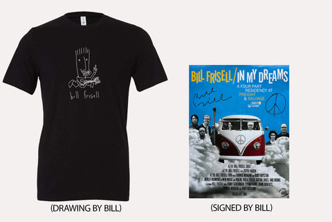 Bill Frisell - T-SHIRT + AUTOGRAPHED POSTER