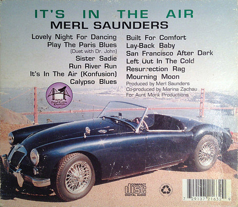 MERL SAUNDERS / THE RAINFOREST BAND - It's In the Air CD