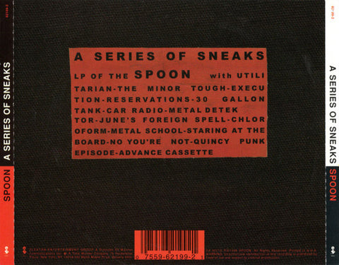 SPOON - A Series of Snaeks CD