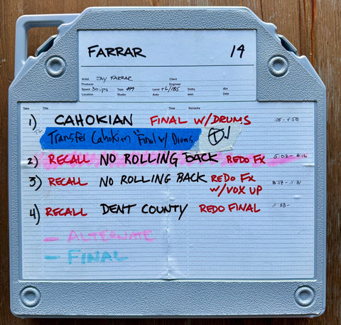 JAY FARRAR - 1/2inch Tape Reel