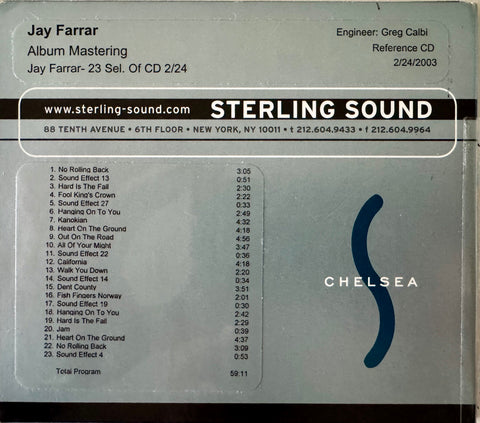 Jay Farrar - Terroir Blues Reference CD
