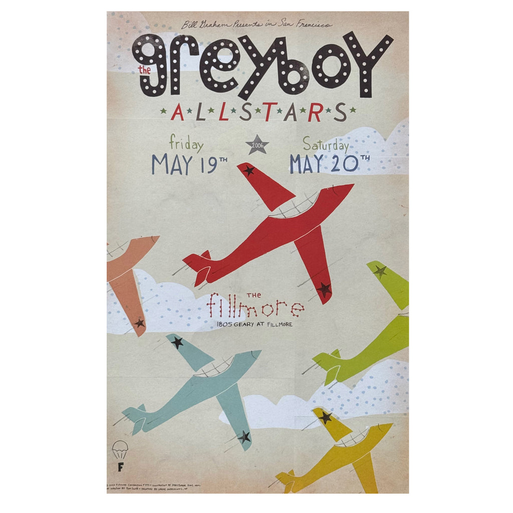 GREYBOY ALL-STARS ‎– Fillmore - San Francisco, CA 5/19, 20/06 Poster