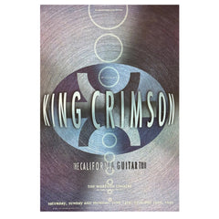 KING CRIMSON ‎– Fillmore - San Francisco, CA 6/24-26//95 Poster