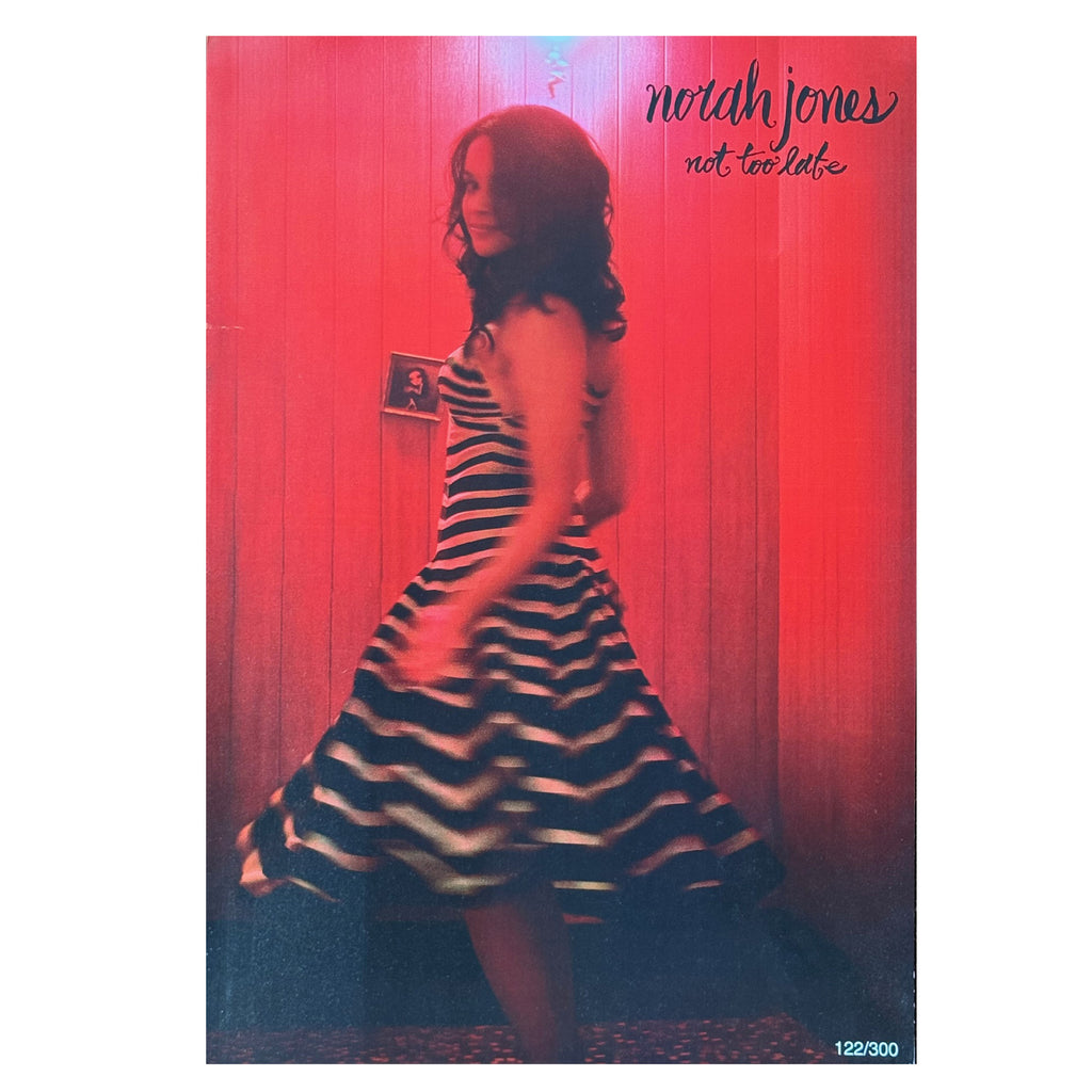 NORAH JONES ‎– Not Too Late 2007 Promo Poster