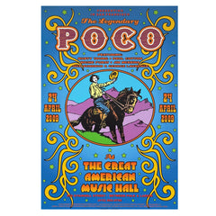 POCO ‎– Fillmore - San Francisco, CA 4/24/09 Poster