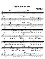 Patricia Barber "The New Years Eve Song" (in key of Eb) Lead Sheet DIGITAL