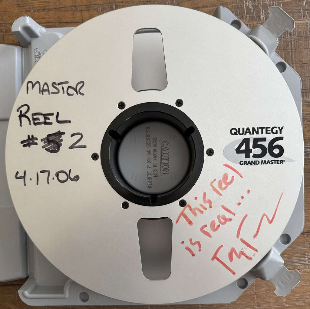 SON VOLT - 2inch 'The Search' Tape Reel (Autographed by Jay)