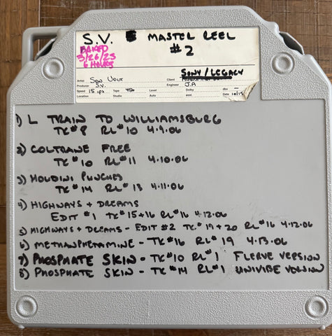 SON VOLT - 2inch 'The Search' Tape Reel (Autographed by Jay)