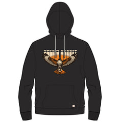 Sound Summit 2024 Hawk Black Pullover Hoodie