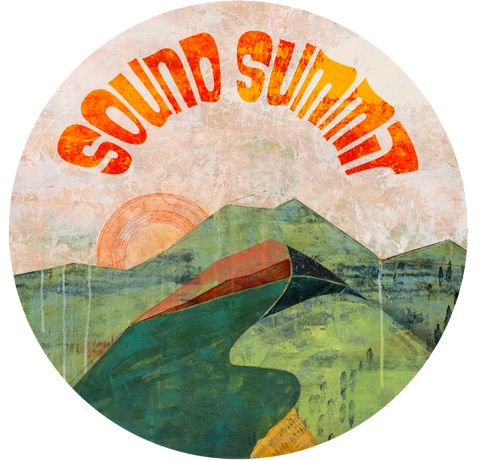 Sound Summit 2024 Mountain Navy Pullover Hoodie