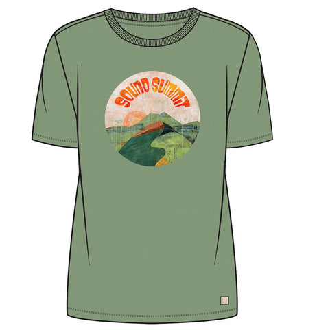 Sound Summit 2024 Women's Mountain Green T-Shirt