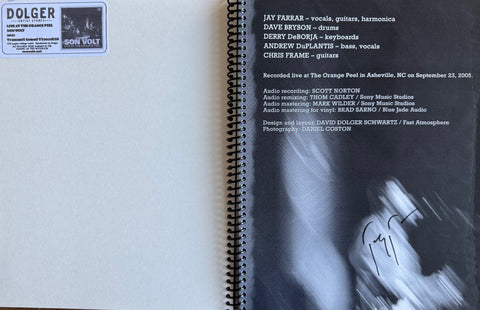 Live At the Orange Peel Notebook (Autographed)