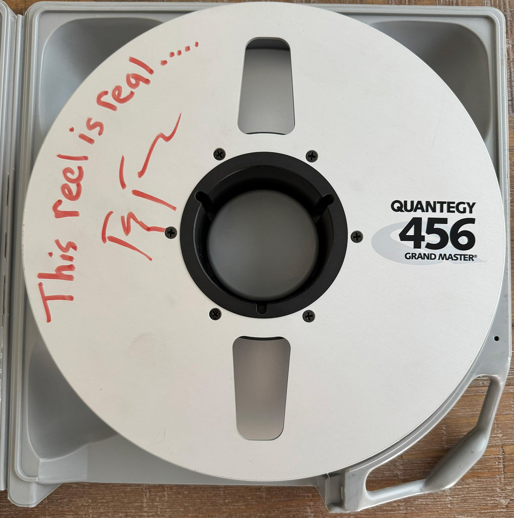 SON VOLT - 2-inch 'The Search' Tape Reel (Autographed by Jay)