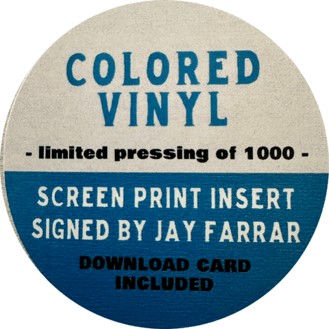 SON VOLT - Union Limited Mixed Maroon VINYL w/ Autographed Print