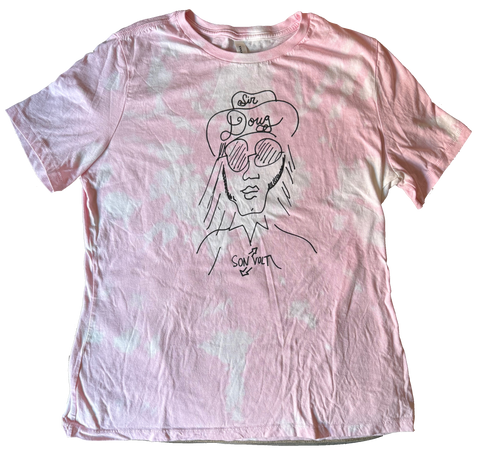 SON VOLT - Women's Sir Doug Pink T-shirt