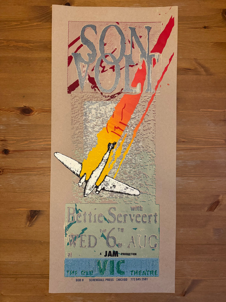 SON VOLT - Vic Theater - Chicago, IL 8/6/97 (Autographed by Jay)