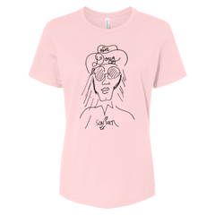 SON VOLT - Women's Sir Doug Pink T-shirt