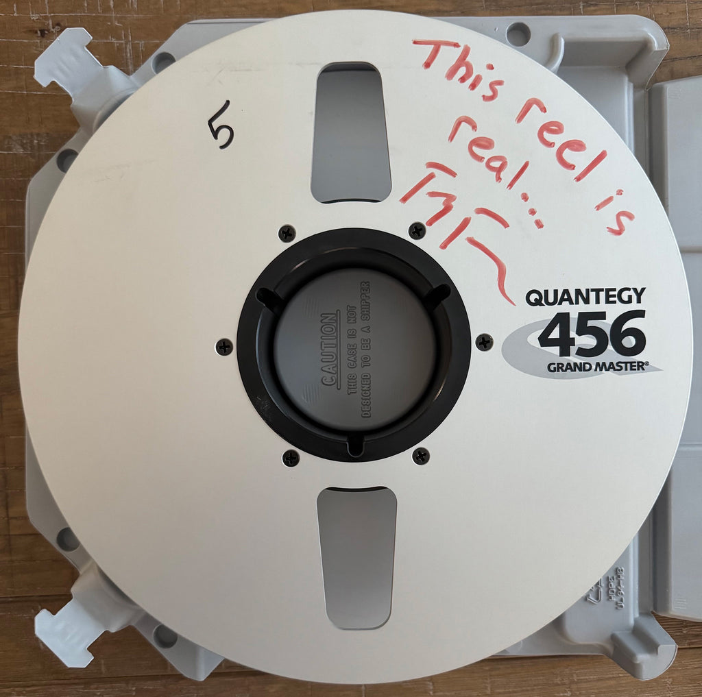 SON VOLT - 2-inch 'Terroir Blues' Tape Reel (Autographed by Jay)