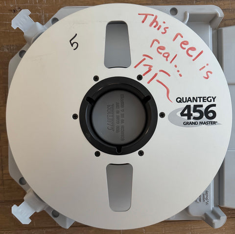 SON VOLT - 2-inch 'Terroir Blues' Tape Reel (Autographed by Jay)