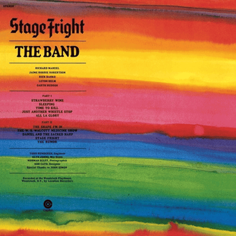 THE BAND ‎– Stagefright LP