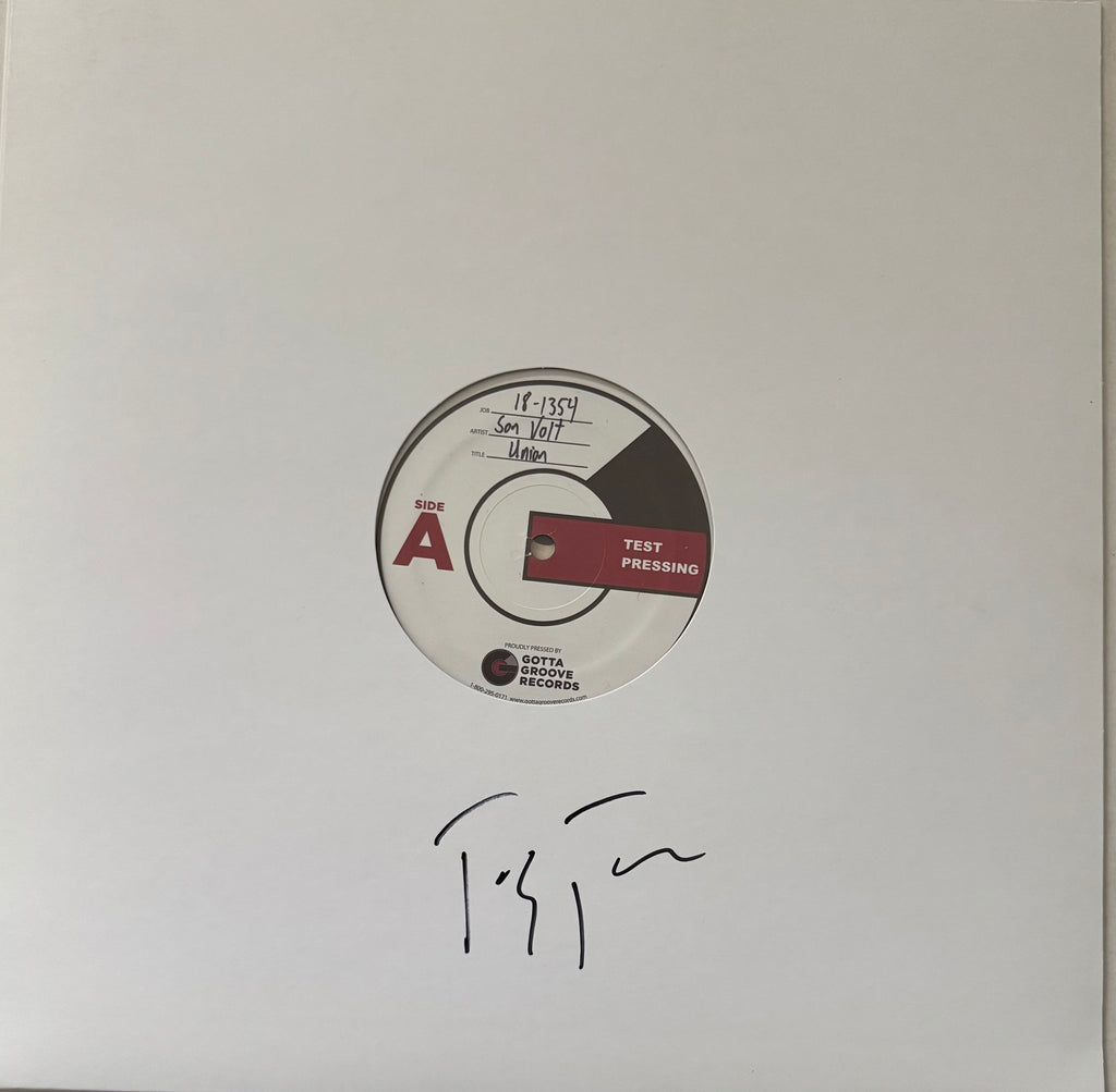 SON VOLT - Union VINYL TEST PRESSING (Autographed by Jay)