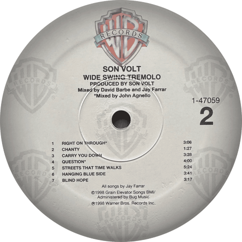 SON VOLT - Wide Swing Tremelo (Limited Promo) VINYL