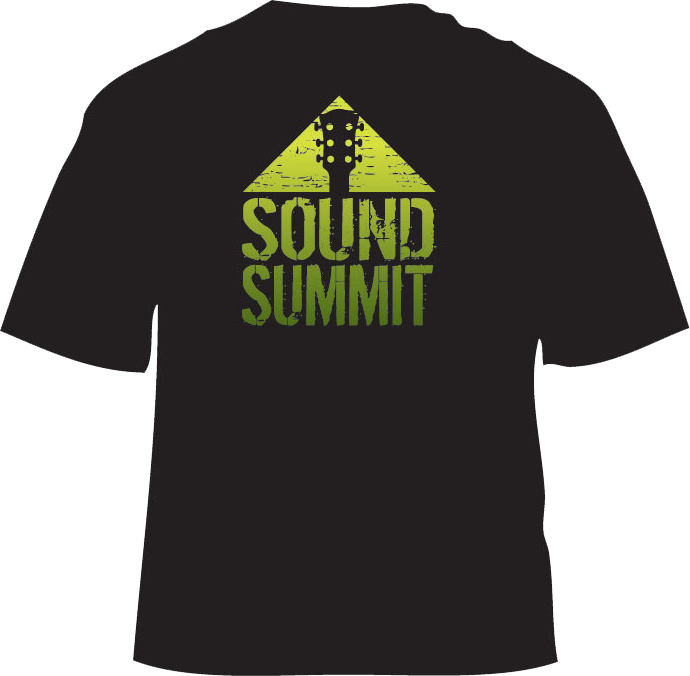 Sound Summit 2016 Men's Black Logo T-Shirt