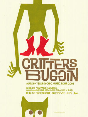 Critters Buggin - December 2006 Poster